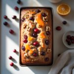 Martha Stewart-Inspired Cranberry Bread ready to serve