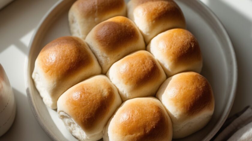 Martha Stewart-Inspired Dinner Rolls ready to serve