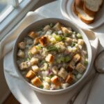 Martha Stewart-Inspired Dressing ready to serve