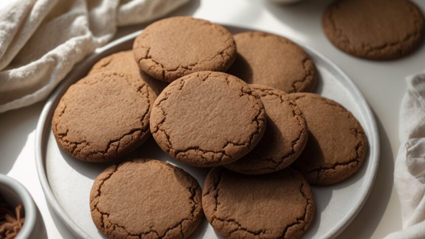 Martha Stewart-Inspired Gingerbread Cookies ready to serve