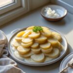 Martha Stewart-Inspired Gruyère Scalloped Potatoes ready to serve