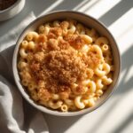 Martha Stewart-Inspired Macaroni and Cheese ready to serve