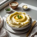 Martha Stewart-Inspired Make-Ahead Mashed Potatoes ready to serve