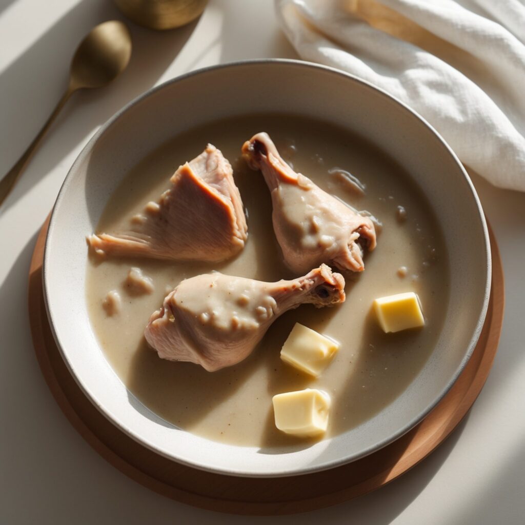 Martha Stewart-Inspired Make-Ahead Turkey Gravy ready to serve