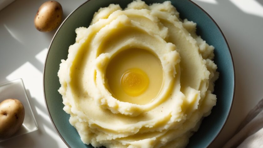 Martha Stewart-Inspired Mashed Potatoes ready to serve