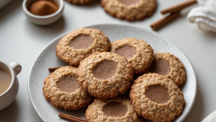 Martha Stewart-Inspired Oatmeal Cookies ready to serve