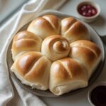 Martha Stewart-Inspired Parker House Rolls ready to serve
