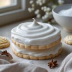 Close-up of Martha Stewart-Inspired Royal Icing showing its texture