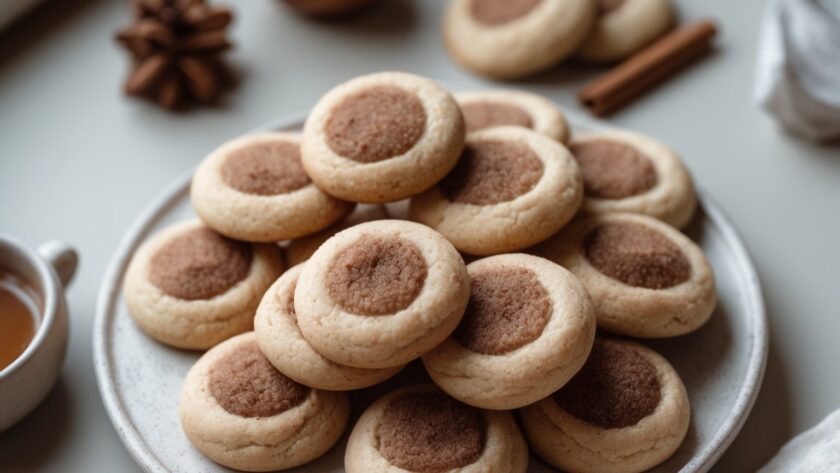 Martha Stewart-Inspired Snickerdoodles ready to serve