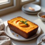 Martha Stewart-Inspired Sweet Potato Spoon Bread ready to serve