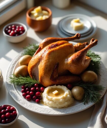 Martha Stewart-Inspired Thanksgiving ready to serve