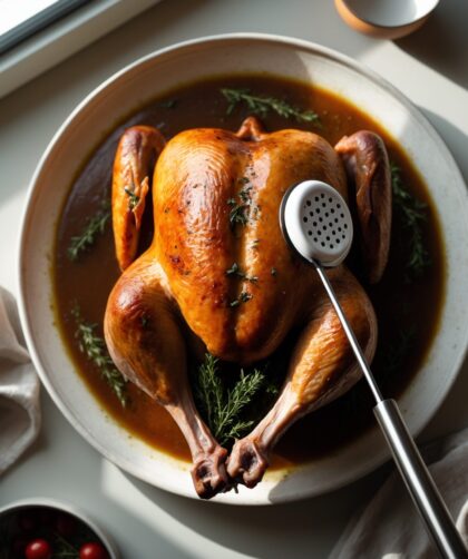 Martha Stewart-Inspired Turkey Baster ready to serve