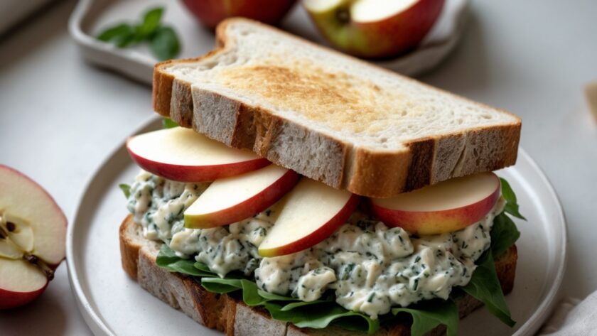 Martha Stewart-Inspired Turkey Sandwich ready to serve