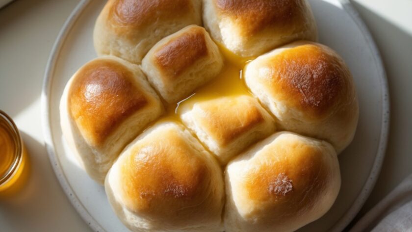 Martha Stewart-Inspired Yeast Rolls ready to serve